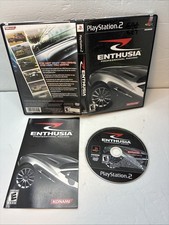 Enthusia Professional Racing PS2 Playstation 2 Black Label Complete CIB Tested