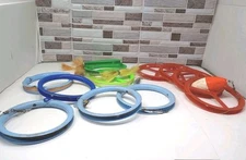 Wind On Rigged Fishing Lure Spool Shock Leader Rig Wheel Lot Pre Owned 