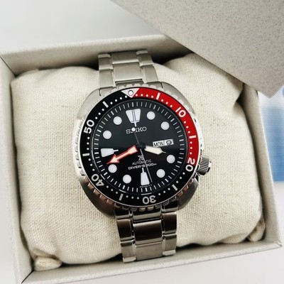 Seiko Prospex Sea SRP789 Black Dial Stainless Steel Men's Automatic Watch 45mm