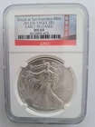 2012 (San Francisco Mint) Silver American Eagle Coin MS-69 NGC - Early Releases