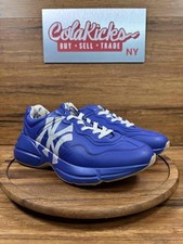 Gucci Run Sneaker White Blue for sale | eBay display picture 2