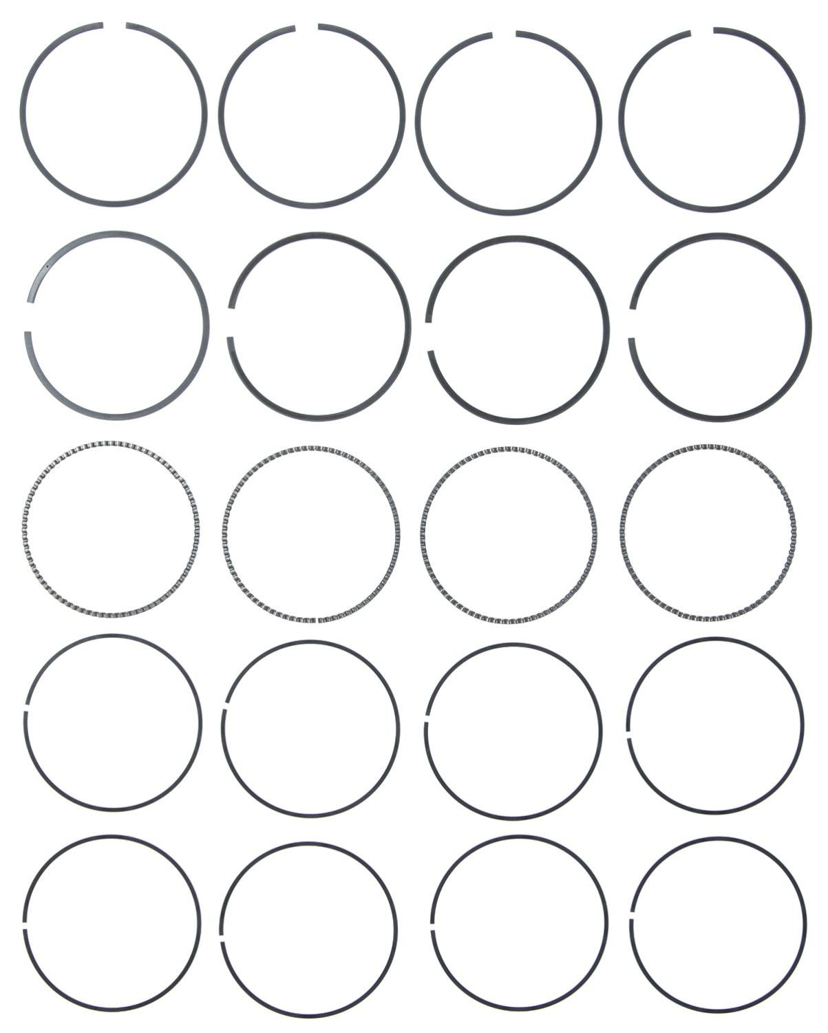 MAHLE 41897CP Engine Piston Ring Set