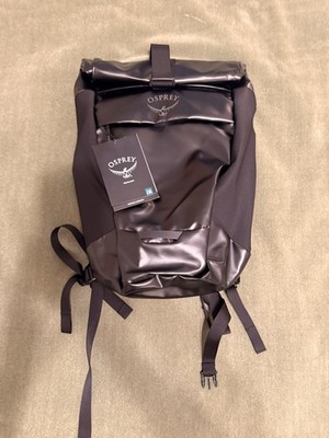 Osprey Transporter Roll Top 28L Backpack Black Laptop Compartment O/S