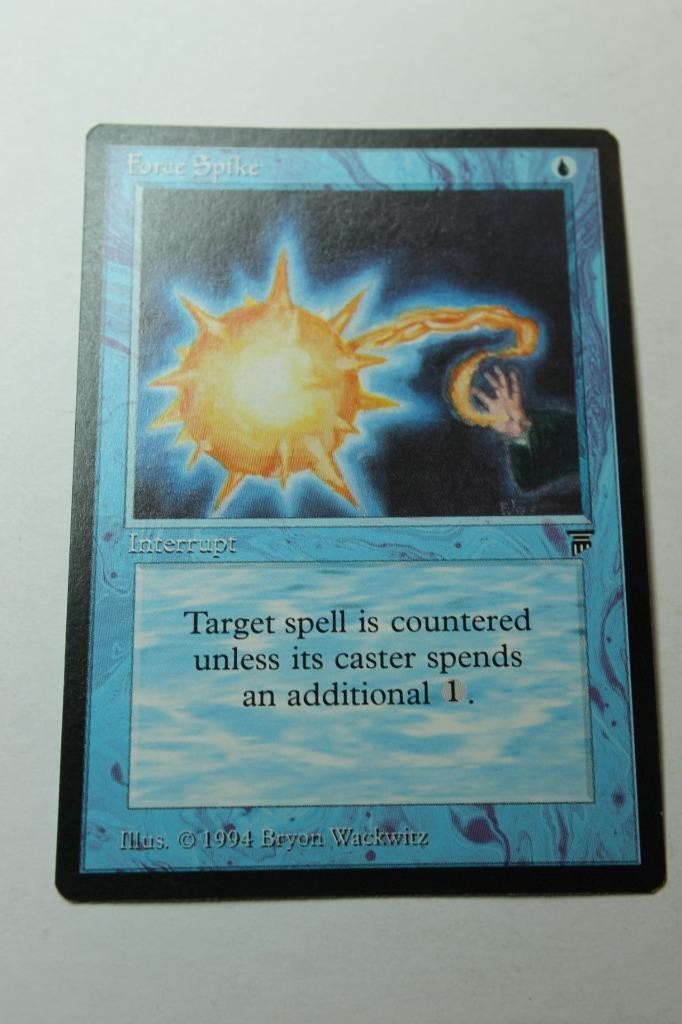 MTG Force Spike x1- -Legends-Lightly Played