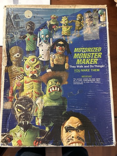 Vintage Topper Toys motorisierter Monstermacher mit 2 Öfen - niedriger Preis