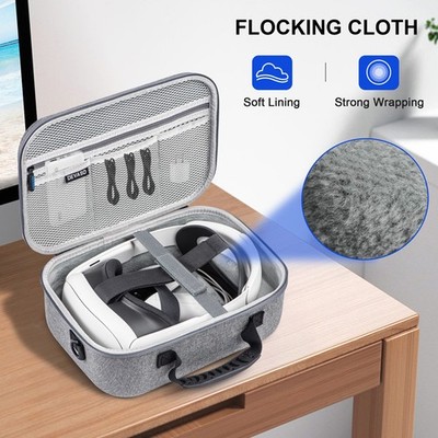 For Meta Quest 3 VR Glasses VR Gaming Glasses Protective Crossbody Bag Case Box