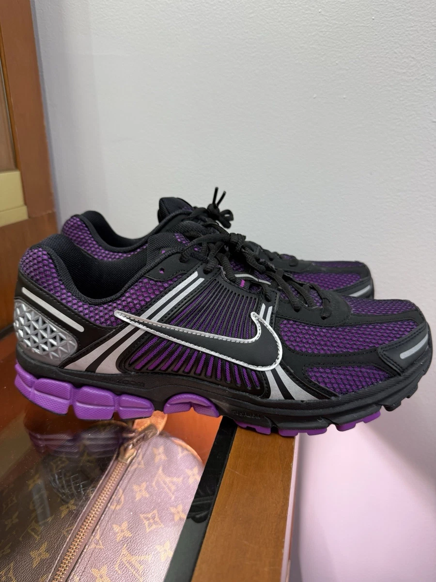 Nike Men's Air Zoom Vomero 5 Black Vivid Purple for Sale