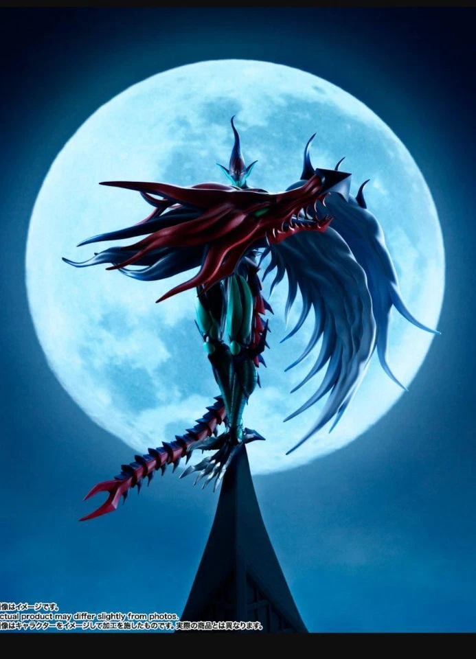 YuGiOh SH MonsterArts Dark Magician Flame Wingman Figure Set Japan 2pcs - Image 3 of 4