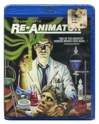 Re-Animator H. P. Lovecraft 1985 Horror BLU-RAY DISC 2011 HD 1080P