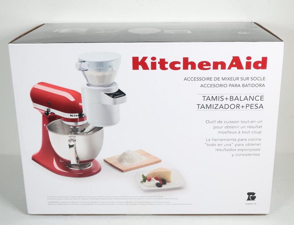 🍰 KitchenAid Stand Mixer Sifter & Scale Attachment - Fast Free Shipping