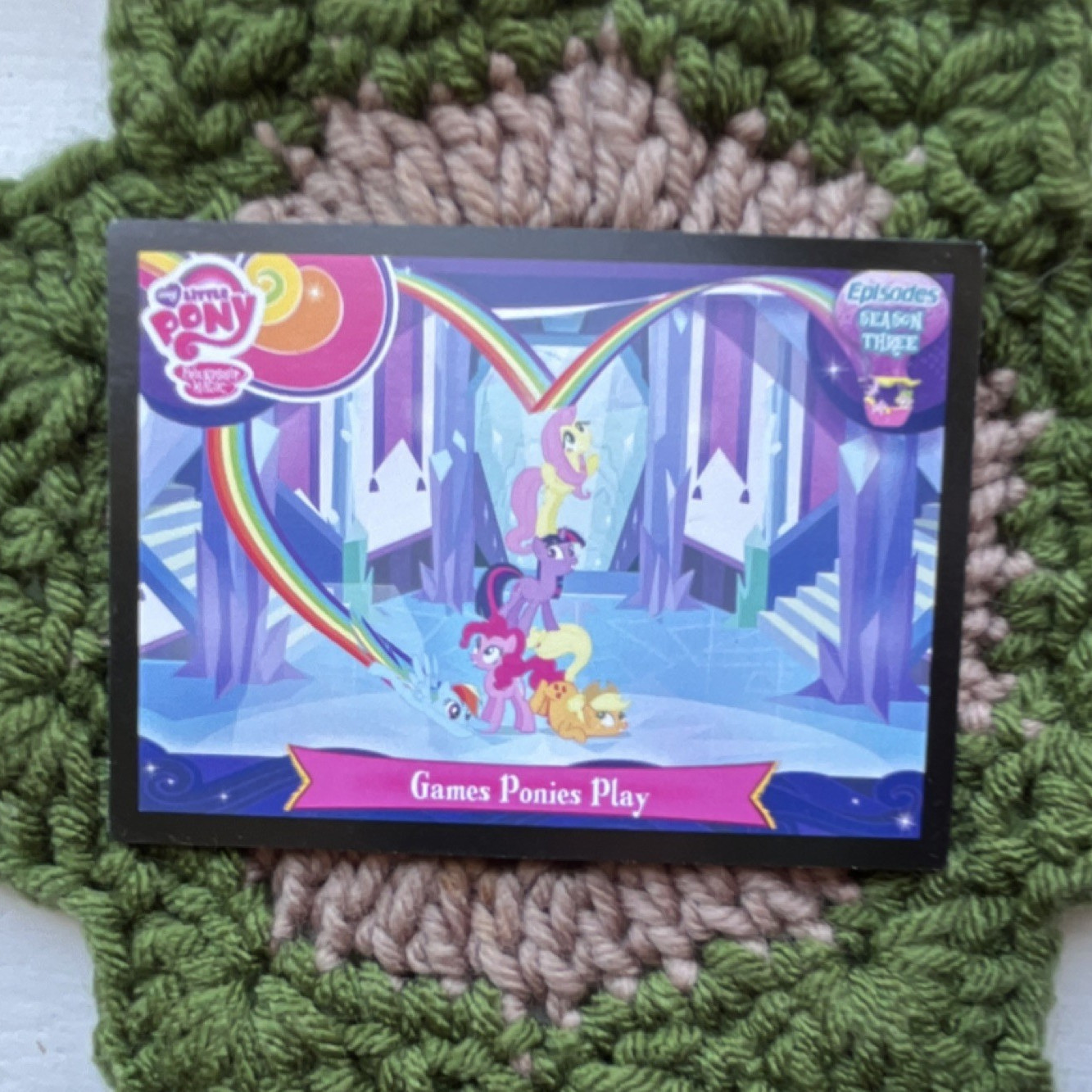 Enterplay My Little Pony Episodes Season Three Games Ponies Play Trading Card