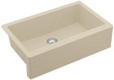 Karran USA QA-740 Farmhouse/Apron-Front Quartz/Granite 34" Single