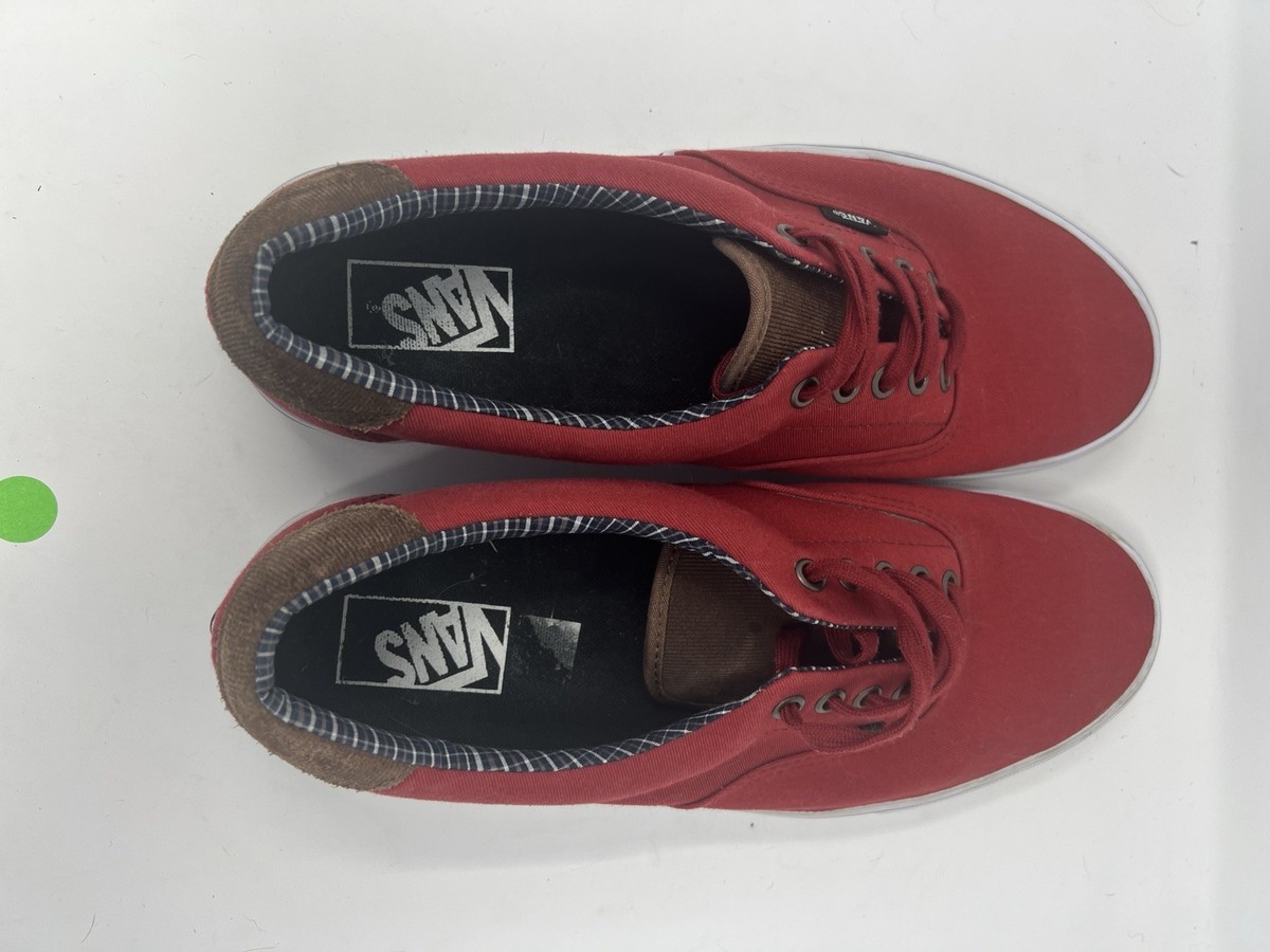Vans ERA 59 (Cord&Plaid) Red Dahlia Skate Shoes Vans Era 59 Donna 2015 Vans Scarpe Vans Authentic Vans Era  main image 3