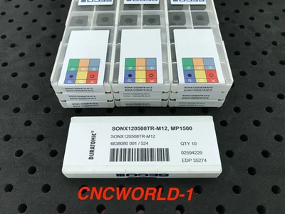 10 Pcs Seco SONX 120508TR-M12 , MP1500  , 1 Box ! - Bild 1 von 4