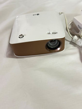 LG PH150G Portable Pico DLP Projector 720p 1080p HDMI USB BT White/Gold