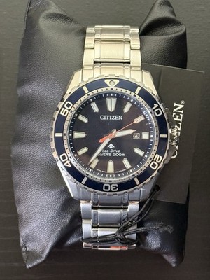 Citizen Promaster Eco-Drive Dive Watch, BN0191-55L, 44.5mm, B&P, Extra Strap
