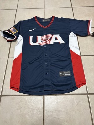 USA World Baseball Classic WBC 2026 Navy Stitched Jersey (Sz M) | eBay