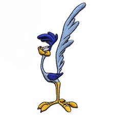Official Road Runner Standing Patch Looney Tu...