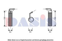 AKS Dasis Trockner, Klimaanlage 800613N Passend FüR Nissan