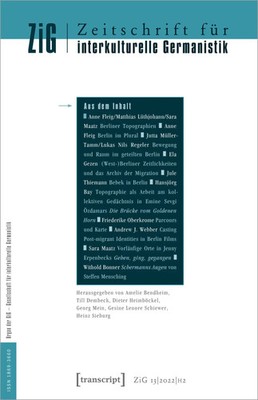Wilhelm Amann | Zeitschrift für interkulturelle Germanistik | Taschenbuch (2023)
