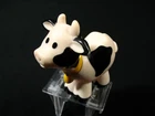 Vintage Fisher Price Chunky Little People 1990 Farm Barn Black & White Cow