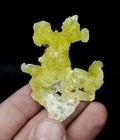 Natural Yellow Brucite Crystal With Unique Formation from Balochistan Pakistan.