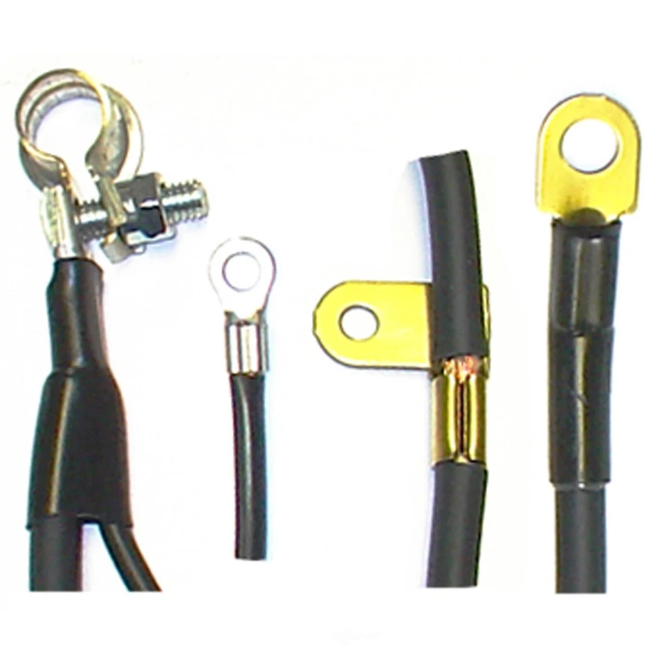 Cable de batería para Ford F-250 1989-1994, F-350, F53 Probe Bronco, F-150, F-250 STAN Foto 2 de 2