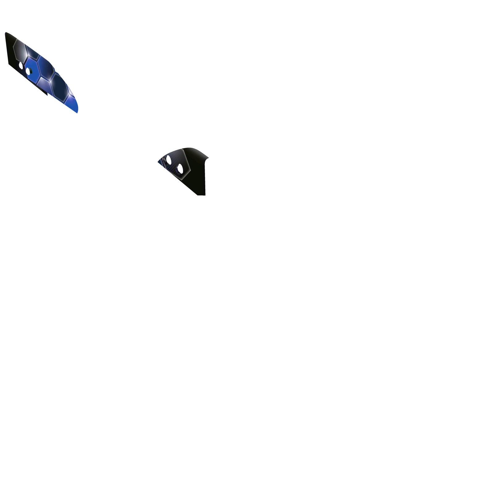 Аэрохоккей CARROMCO Vancouver XT Spielset Mehrfarbig