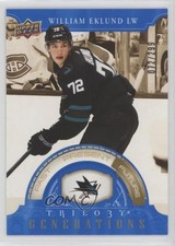 2022-23 Upper Deck Trilogy Generations Blue 72/299 William Eklund #TG-5C 0k0r