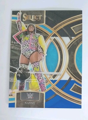 2024 Panini Select WWE - Premier - Naomi - BLACK & BLUE PRIZM /399