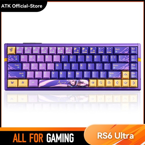 ATK × Aspas RS6 Ultra Hall Effect Gamming Keyboard – CNC Aluminum, 8KHz, RT - 第 1/19 張圖片