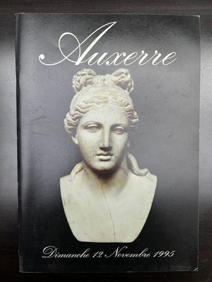 Auxerre - Rites antiques d'Orient et d'Occident/ 12 Novembre 1995