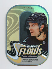 Brandon Tanev 2023-24 UD Parkhurst Champions - Daddy-O Flows #DF-6 Gold /349