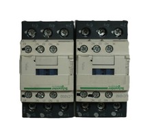 LOT OF 2 Telemecanique LC1 D40 11 LC1D4011 40A 3P 120V Coil Contactor Used
