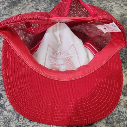 Vtg Big R Stores Ranch Home Supply Snapback Trucker Hat Mesh - Picture 7 of 11