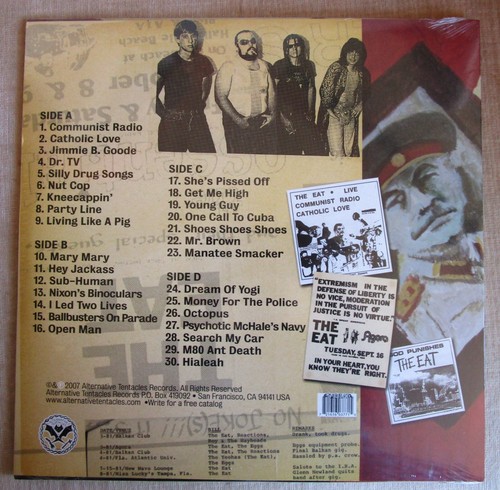 THE EAT - It's Not The Eat, It's The Humidity 2xLP - Communist Radio - Picture 2 of 2