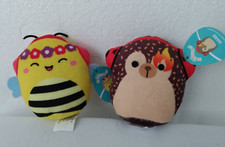 LOT of 2 Sunny + Hans Squishmallow McDonald’s 2023 Happy Meal Toys Plush