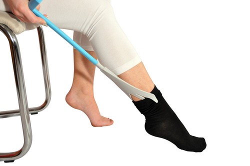 Original Authentic EasyonEasyoff Sock-Aid Kit/Shoe Horn/ Helper NDIS Approved - Picture 5 of 5