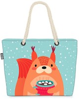 Void Tasche Merry Christmas EichhöRnchen Tier Merry Christmas EichhöRnchen