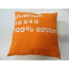 CUSCINO ARREDO "BIANDCO" POLTRONA DIVANO LETTO SALOTTO - ARANCIONE