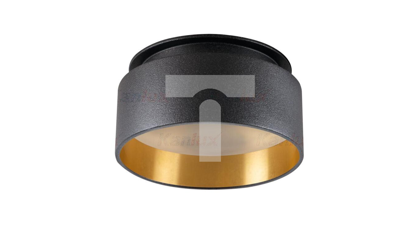 Spot fixture max 10W GOVIK DSO-BG without frame IP20 black/gold 29232 /T2UK