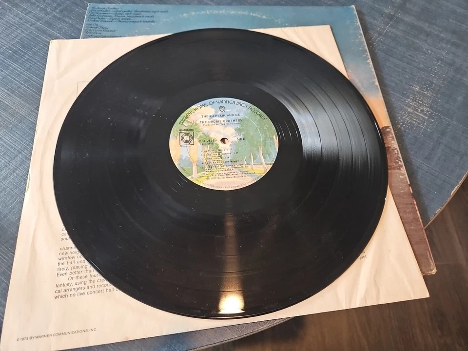 The Doobie Brothers Vinyl The Captain And Me LP WB BS2694 (1973) VG+ - Image 4 of 4