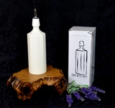 The Bright Angle Elixir Olive Oil Dish Soap Liquid Cruet Bottle 24fl oz Ceramic