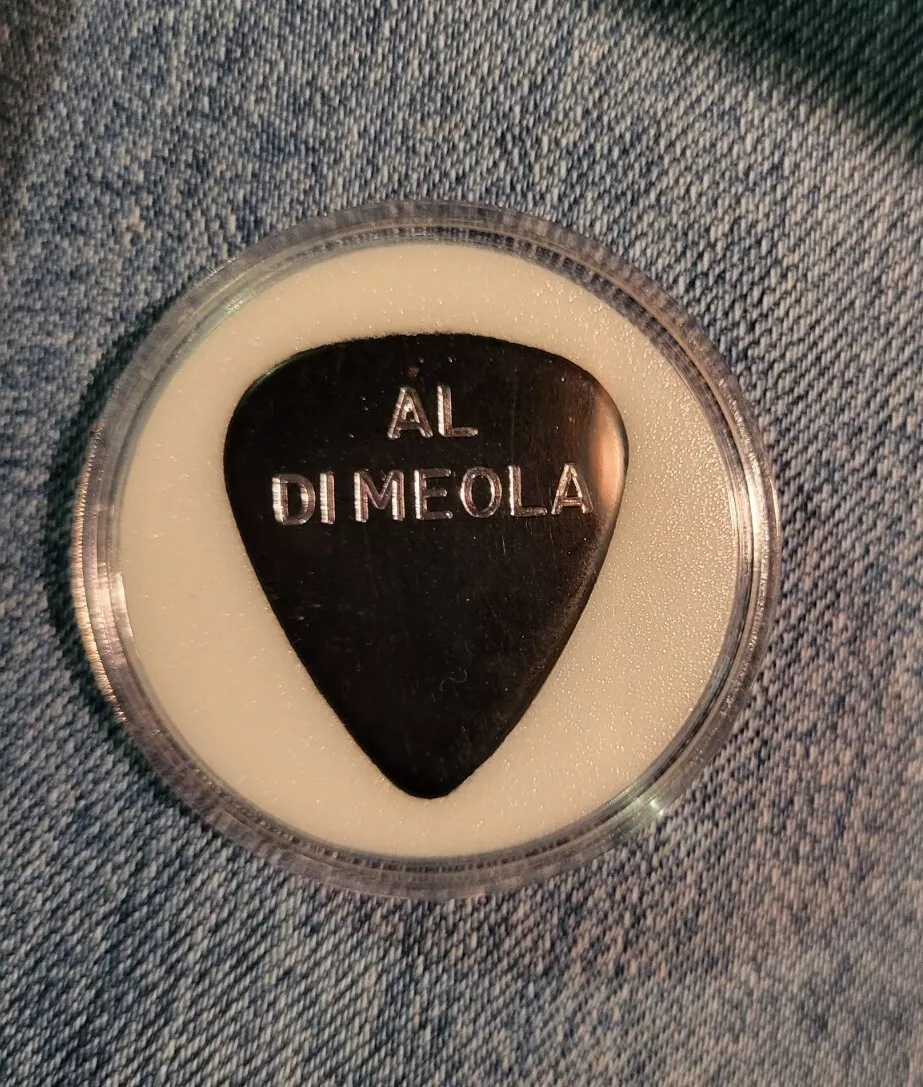 Al Di Meola Guitar Pick Al Dimeola eBay