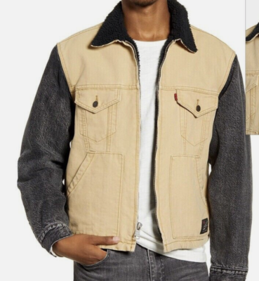 Levi's x Justin Timberlake Men's Canvas Sherpa Trucker Jacket | eBay