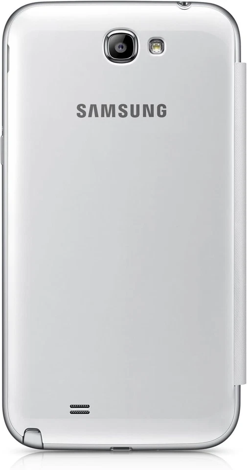 New Original Samsung Galaxy Note II N7100 Flip Cover Phone Case with NFC - White - Image 4 of 4