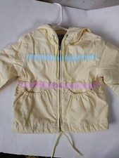Vintage Girls Toddler Weather Tamer Lightweight Hooded Jacket Sz 4T 988