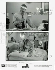 1998 Press Photo Eddie Murphy stars in the film "Dr. Doolittle" - afx18820