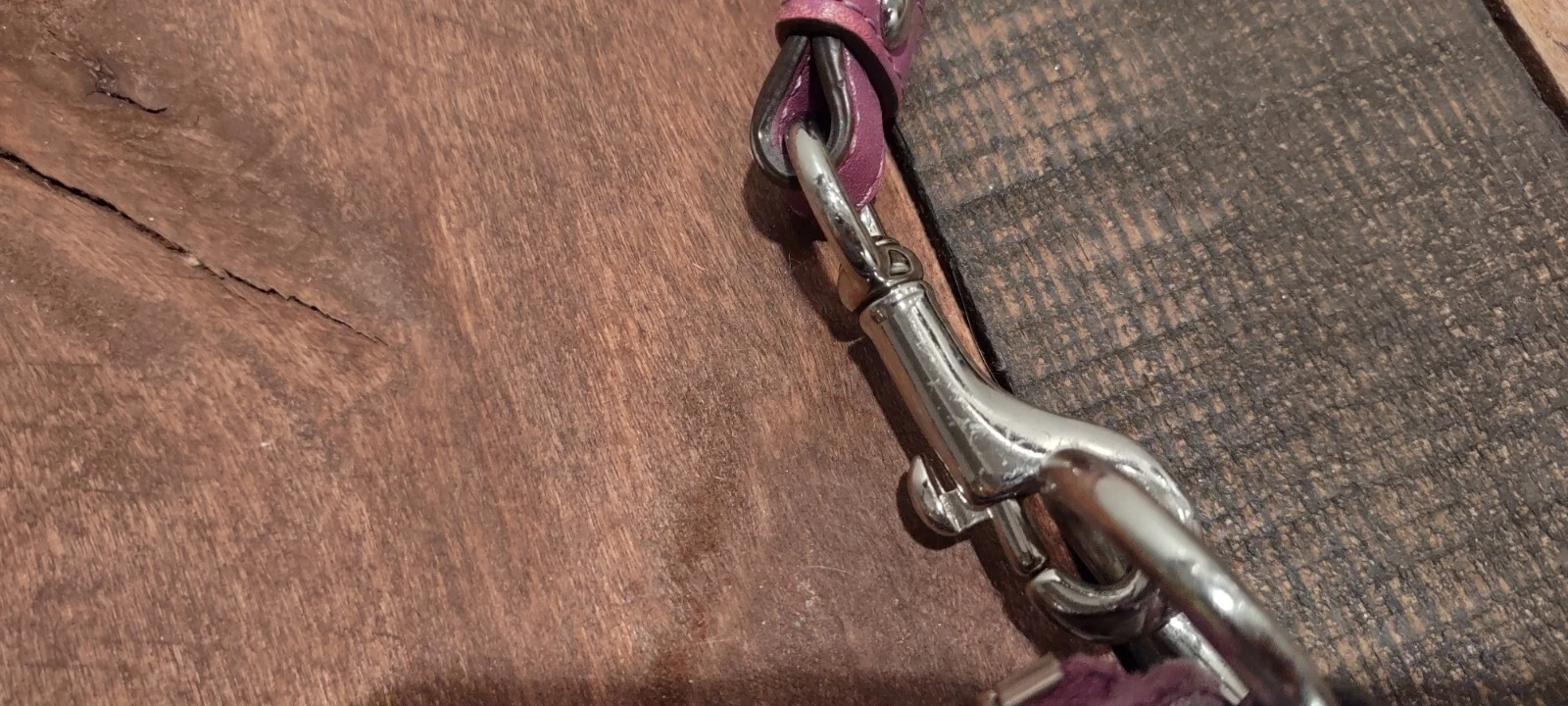 Borsa a tracolla Coach Penelope firmata viola.