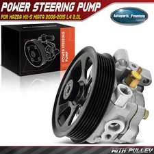 Power Steering Pump with Pulley for Mazda MX-5 Miata 2006 2007 2008-2015 L4 2.0L